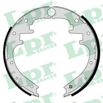 Колодки тормозные барабанные FORD RANGER (ER, EQ, R_)_RANGER (ET)_FORD USA AEROSTAR_EXPLORER (U2)_EXPLORE LPR 01125