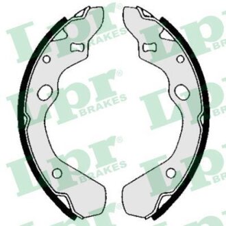 Комплект гальмівних колодок з 4 шт. барабанів LPR 05800