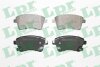 Комплект тормозных колодок из 4 шт. дисков LPR 05P1623 (фото 1)