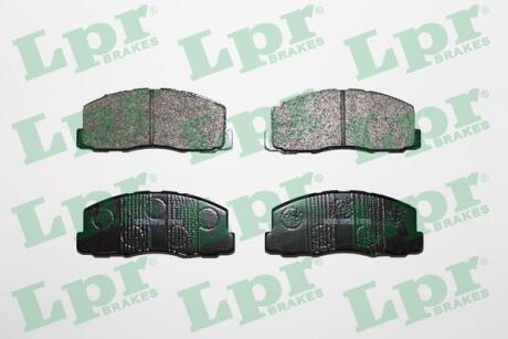 Колодки гальмівні дискові LPR 05P260