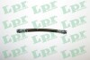 Шланг тормозной СЗАДУ ЛЕВЕР/ПРАВОР RENAULT CLIO I (B/C57_, 5/357_) 05/90-09/98 / RENAULT CLIO II LPR 6T46772 (фото 1)