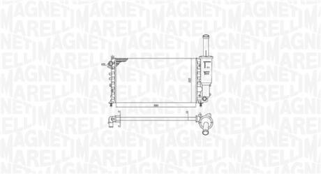 Радиатор охлаждения MAGNETI MARELLI BM902