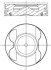 Поршень з кільцями MB 83,51 OM 642 цил. 1-3 (Mahle) MAHLE / KNECHT 001 PI 00106 002 (фото 1)