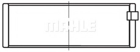 Вкладиші корінні (1 шия). VOLVO FH12 D12A MAHLE / KNECHT 038 HL 20100 025