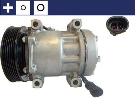 Компресор кондиціонера MAHLE / KNECHT ACP 165 000S