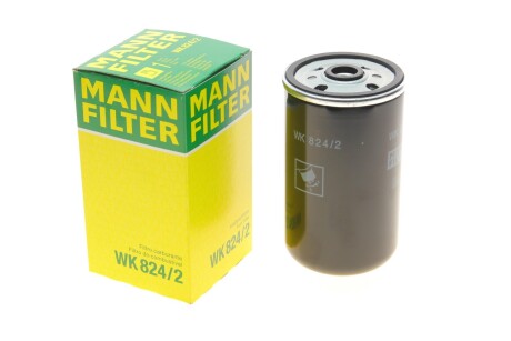 Фильтр топливный Hyundai Accent 1.5CRDI 02-06/Santa Fe 2.0/2.2CRDI 03.06-08.06 -FILTER UA63 MANN WK 824/2