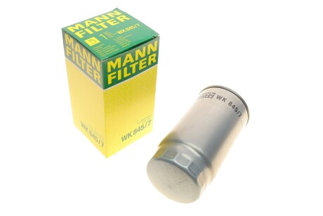 Фільтр паливний BMW 7 (E38) 2.5/3.0D/3.9D 96-01 M51/M57/M67 -FILTER (opt-om) MANN WK 845/7