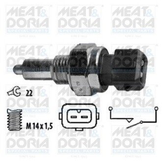 Датчик включения подсветки движения задним ходом MEAT & DORIA MEAT&DORIA 36003