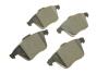 Колодки гальмівні (передні) Ford Focus/Mazda 3/Volvo C30/C70/S40/V50/Opel Vectra C 05-14/V40 12 UA63 Metelli 22-0549-3 (фото 2)