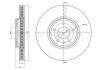 Диск тормозной Metelli 23-1031C (фото 1)
