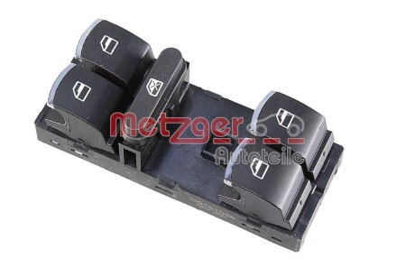 Кнопка стеклоподъемника VW GOLF VI (5K1) - 1.4 TSI (10.2008 - 11.2012) METZGER 09161056