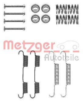 Монтажний к-кт гальмівних колодок NISSAN NAVARA, PATHFINDER -ua METZGER 105-0896