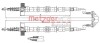 Трос ручного гальма CHEVROLET CORSA СЕДАНCHEVROLET CORSA УНИВЕРСАЛOPEL ASTRA G DELVAN (F70) -ua METZGER 11.5859 (фото 1)
