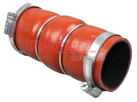 Рукав повітрозабірника гумовий CITROEN/DS/PEUGEOT, MIT SCHELLEN -ua METZGER 2400429