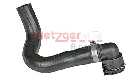 Патрубок системи охолодження гумовий з фітингами VAG -ua METZGER 2420060
