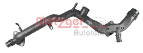 Фото патрубок охолоджуючої рідини пластиковий AUDI/VW -ua METZGER 4010201 Патрубок охолоджуючої рідини пластиковий AUDI/VW -ua METZGER 4010201