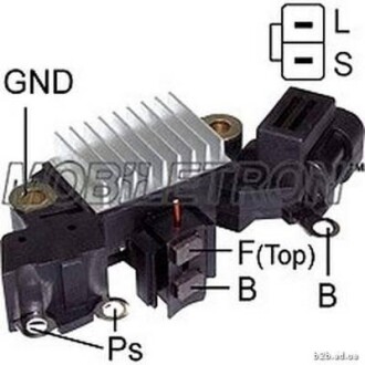 Регулятор напруги генератора РЕГУЛЯТОР НАПРУГИ IH738 TW -ua MOBILETRON VRH200044 (фото 1)