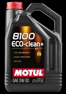 Олива моторна 8100 Eco-clean+ 5W-30 5л MOTUL 101584