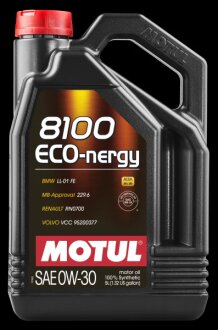 Олива моторна 8100 Eco-nergy 0W-30 5л MOTUL 102794