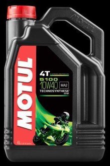 Олива моторна 5100 4T 10W-40 4л MOTUL 104068