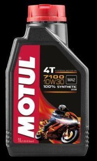 Олива моторна 7100 Synthetic Ester 4T 10W-30, 1л. MOTUL 104089