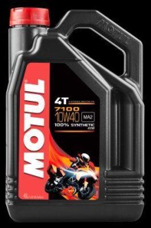 Олива моторна 7100 4T 10W-40 4л MOTUL 104092