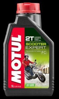 Олива моторна Scooter Expert 2T 1л MOTUL 105880