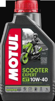 Масла моторные Scooter Expert 4T 10W-40 MB 1л MOTUL 105935