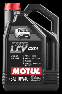Масла моторные Power LCV Ultra 10W-40 5л MOTUL 106156