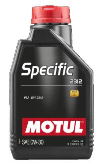 Олива моторна Specific 2312 0W-30 1л MOTUL 106413