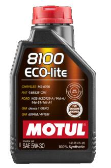 Олива моторна 8100 Eco-lite 5W-30 1л MOTUL 108212