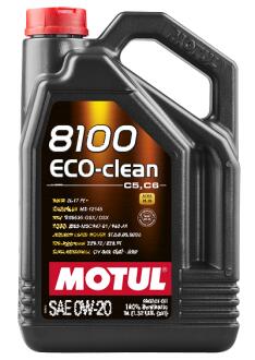 Олива моторна 8100 Eco-clean 0W-20 5л MOTUL 108862