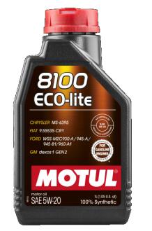 Олива моторна 8100 Eco-lite 5W-20 1л MOTUL 109102