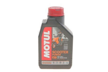 Олива Scooter Power 2T (1L) (opt-om) MOTUL 832101
