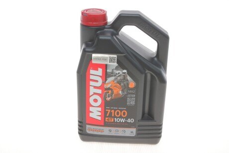 Олива 10W40 4T 7100 (4L) (104092) (opt-om) MOTUL 836341