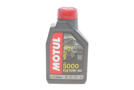 Олива 10W40 4T HC-Tech 5000 (1L) (104054) (opt-om) MOTUL 836911
