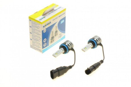 Автолампа H8/H11/H16 Fog 12/24V 24W PGJ19-1 Performance LED (к-кт 2 шт.) (6500K) (opt-om) NARVA 180363000