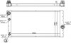 Радіатор охолоджування BMW F01 730D 08- -ua NISSENS 60769 (фото 6)