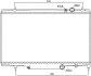 Радіатор охолоджування CITROEN C5 3,0 V6 AUT. 00- -ua NISSENS 61297 (фото 6)