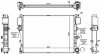 Радіатор охолоджування MERCEDES CL-CLASS W 216 (05-) CL 500 BLUEEFFICIENCY|MERCEDES CL-CLASS W 216 (05- NISSENS 627025 (фото 6)