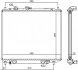 Радіатор охолоджування MITSUBISHI PAJERO 2,8 TD 93- -ua NISSENS 62801 (фото 5)
