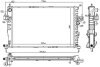 Радиатор охлаждения OPEL COMBO (00-) 1.7 DTI|OPEL CORSA C (00-) 1.7 DTI NISSENS 630802 (фото 5)