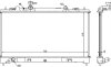 Радіатор охолоджування MAZDA 6 (02-07) 2.3I/ M /AC+/-(03/05-) OE L510-15-200 C, L3R4-15-200 D -ua NISSENS 68509 (фото 6)