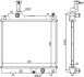 Радіатор охолоджування SUZUKI ALTO 1.0 09- -ua NISSENS 69401 (фото 5)