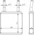 Радіатор пічки HYUNDAI ATOS 98- -ua NISSENS 77605 (фото 6)