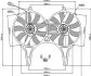 Вентилятор радиатора MERCEDES E-CLASS W210 95- NISSENS 85149 (фото 6)