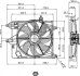 Вентилятор радіатора RENAULT CLIO 1,0-1,2 01- NISSENS 85252 (фото 6)