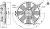Вентилятор радіатора Audi; Seat; Skoda; VW NISSENS 85691 (фото 6)