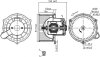 Вентилятор салону HYUNDAI ACCENT (2000) NISSENS 87234 (фото 5)