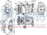 Компресор кондиціонера RENAULT MEGANE III/SCENIC III (08-) NISSENS 890044 (фото 7)